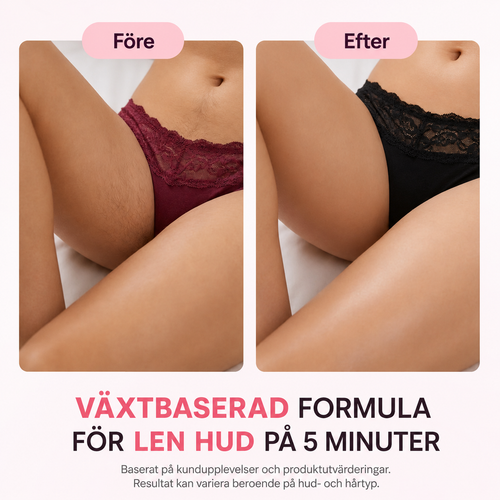 Hårborttagningsspray — slät hud på 5 minuter